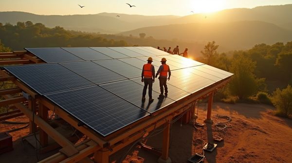 Installer des panneaux photovoltaïques dans les zones rurales : enjeux et solutions