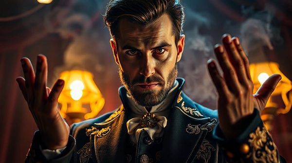 Les performances captivantes d'un magicien professionnel